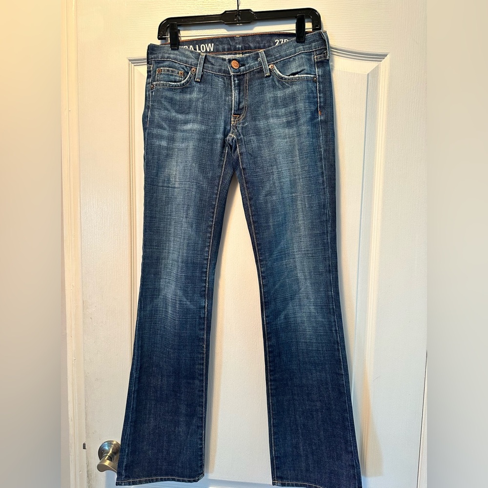 J Crew ultra low jeans, 27R